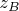 $z_{B}$
