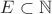 $E\subset\mathbb{N}$