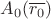 $A_0(\overline{r_0})$