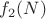 $f_2(N)$