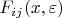 $F_{ij}(x,\varepsilon)$