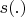 $s(.)$