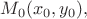 $M_0(x_0, y_0),$