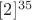 $[2]^{35}$