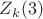 $Z_k(3)$