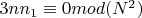 $3nn_1\equiv 0 mod (N^2)$