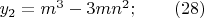 $y_2= m^3-3mn^2; \qquad (28)$
