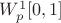 $W^1_p[0,1]$