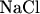 $\text{NaCl}$