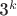 3^k
