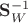 $\mathbf S_W^{-1}$