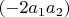 $(-2a_1a_2)$