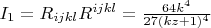 $I_1=R_{ijkl} R^{ijkl}=\frac{64k^4} {27(kz+1)^4}$