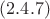 $\eqn(2.4.7)$ $\eqn(2.4.7)$