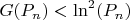 $G(P_n)<\ln^2(P_n)$