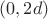 $(0,2d)$