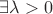 $\exists \lambda > 0$