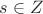 $s\in\mathds{Z}$ $s\in\mathds{Z}$