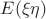 $E(\xi\eta)$