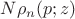 $N \rho_n(p;z)$