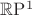 $\mathbb R\mathrm P^1$