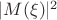 $|M(\xi)|^2$