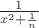 $\frac 1 {x^2+\frac 1 n}$