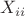 $X_{ii}$