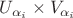 $U_{\alpha_i} \times V_{\alpha_i}$