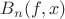 $B_n(f,x)$