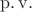 $\operatorname{p.v.}$