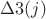 $\[\Delta 3(j)\]$