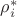 $\rho_i^*$