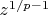 $z^{1/p-1}$