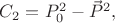 $C_2=P_0^2-\vec{P}^2,$