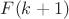 $F(k+1)$