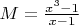 $M=\frac{x^3-1}{x-1}$