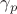 $\gamma_p$