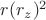 $r(r_{z})^{2}$