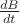 $\frac{dB}{dt}$