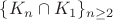 $\{K_n\cap K_1\}_{n\ge 2}$