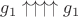 $g_1\uparrow\uparrow\uparrow\uparrow g_1$ $g_1\uparrow\uparrow\uparrow\uparrow g_1$