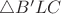 $\triangle B'LC$