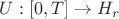 $U:[0,T]\to H_r$