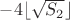 $-4\lfloor\sqrt{S_2}\rfloor$