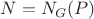 $N=N_G(P)$