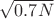 $\sqrt{0.7N}$ $\sqrt{0.7N}$