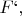 $F`,$
