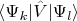 $\langle \Psi_k | \hat{V} | \Psi_l \rangle$