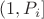 $(1, P_i]$
